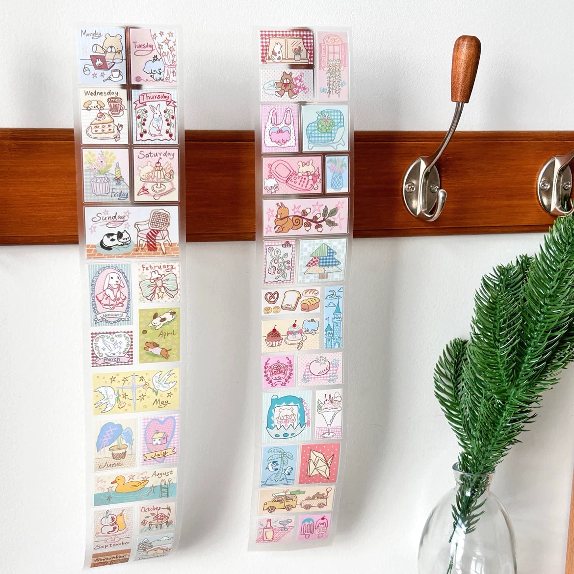COMO Store 2016 Daily Sketch Sticker Tape
