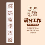 6 in 1 Kitten Daily Recording Stamps