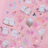 Sakura 3D Sticker Sheet