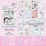 Scrapbooking Box Sticker Book Series