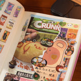 Retro Style Glitter Sticker Tape
