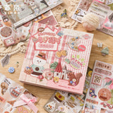Embroidery Style Retro Sticker Book