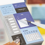 Schedule Loop Sticker Book