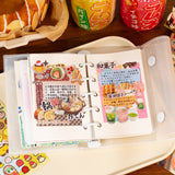 Sketch Menu Retro Sticker Book