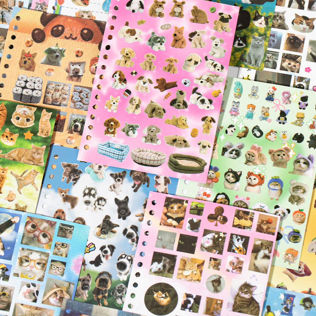 Fluffy Diary Sticker Book