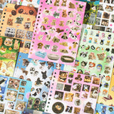 Fluffy Diary Sticker Book