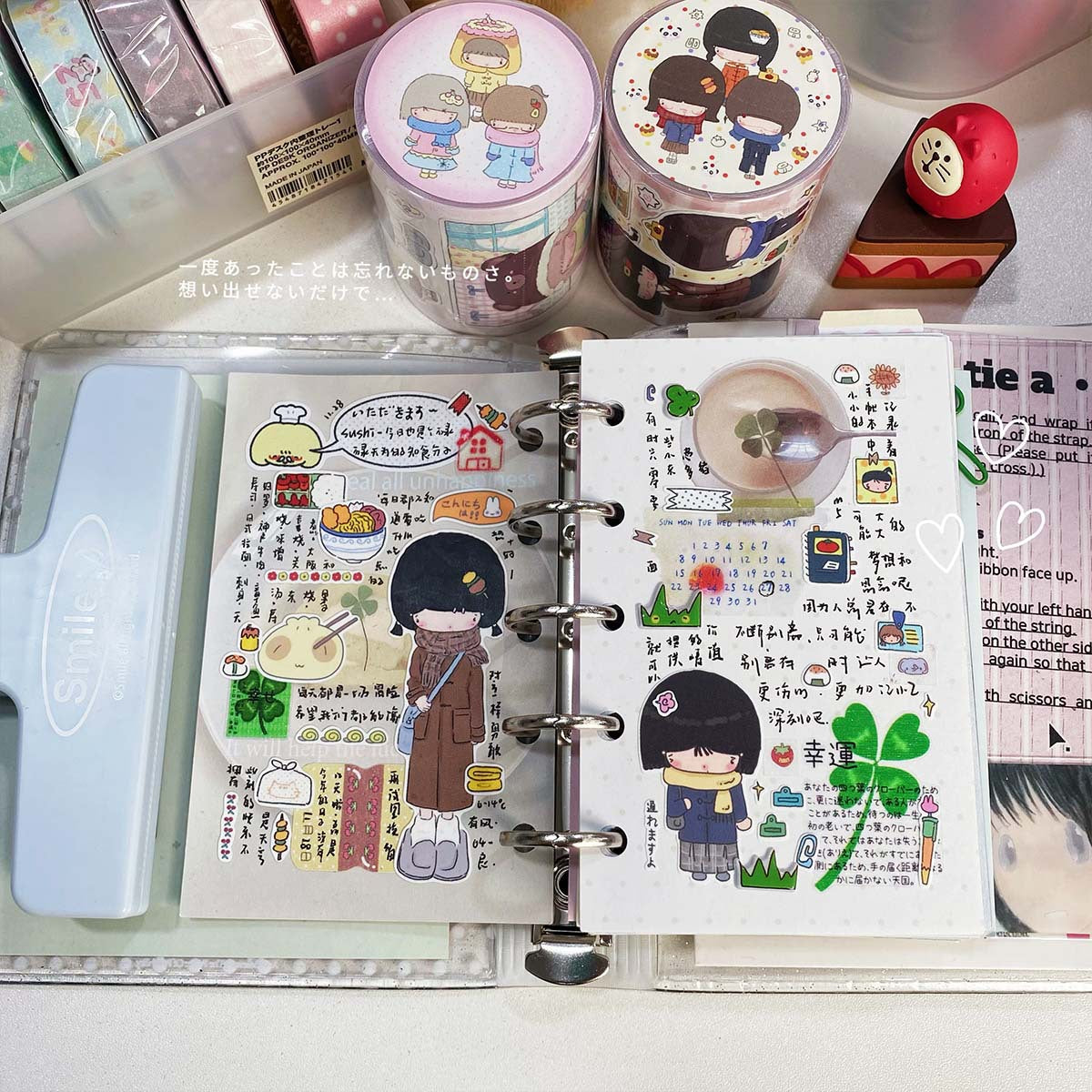 Winter Love Story Sticker Sheet