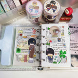 Winter Love Story Sticker Sheet