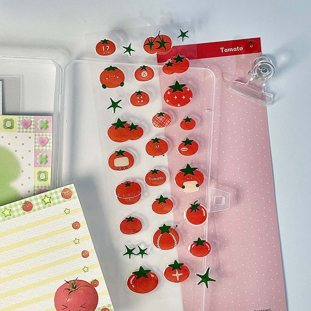 Summer Time Deco 3D Sticker Sheet