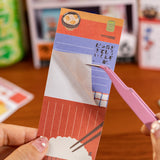 Retro Memo Paper Sticker Book