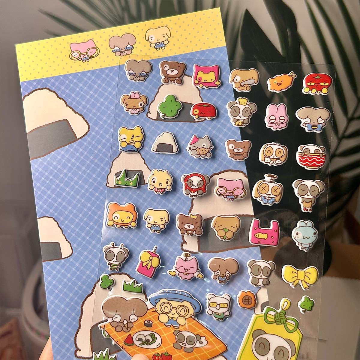 Christmas Series 3D Sticker Sheet