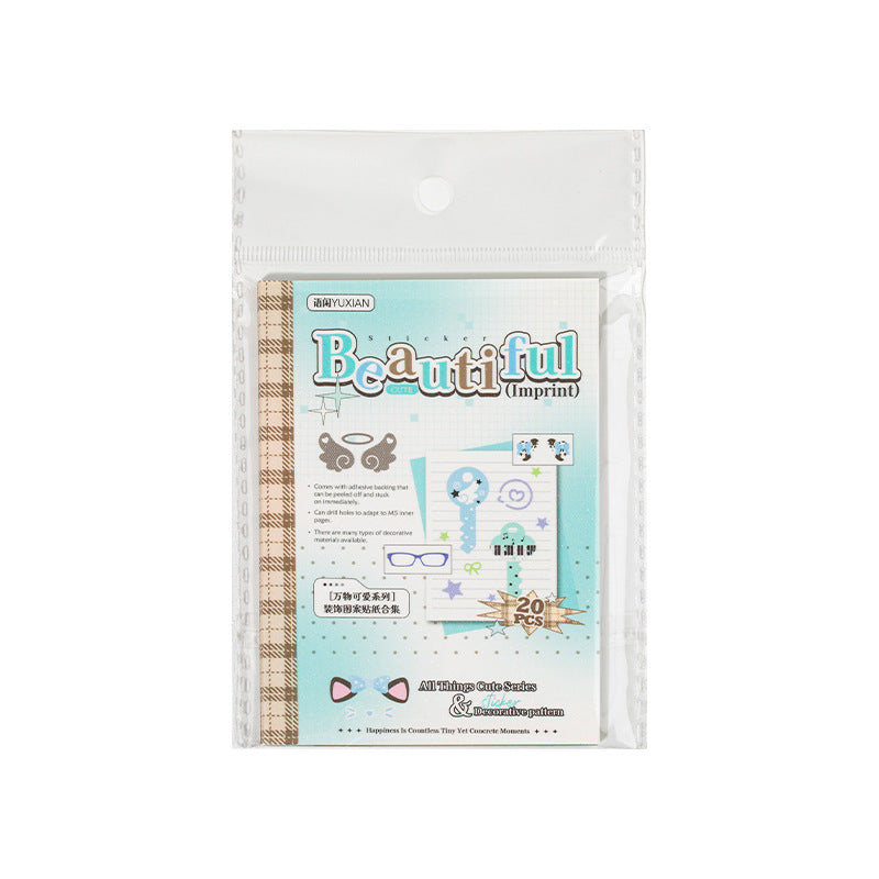 Adorable Things PET Sticker Book