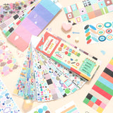 2000pcs Essential Sticker Book Series