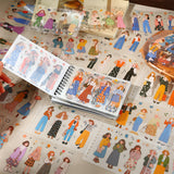 50 pages PET Character Sticker Book