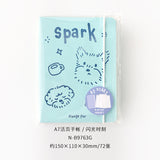 A7 Size Colorful Loose-leaf Notebook