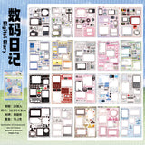 Practical Frame Sticker Book