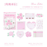 Rose Cafe Sticker Bag