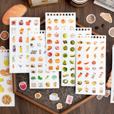 Coffee Theme Sticker Book