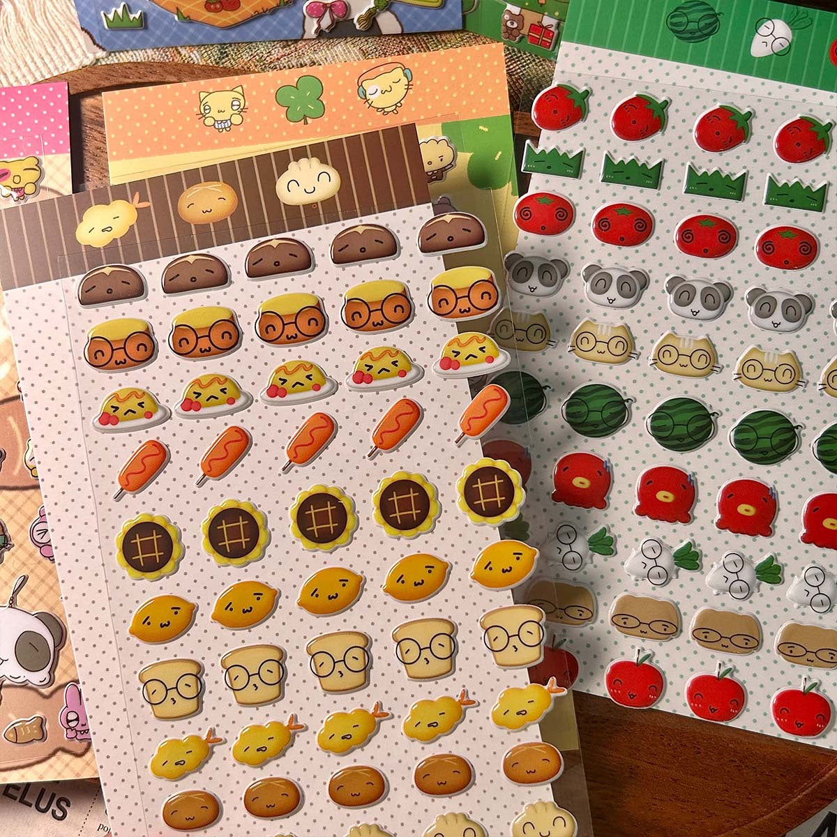 Christmas Series 3D Sticker Sheet