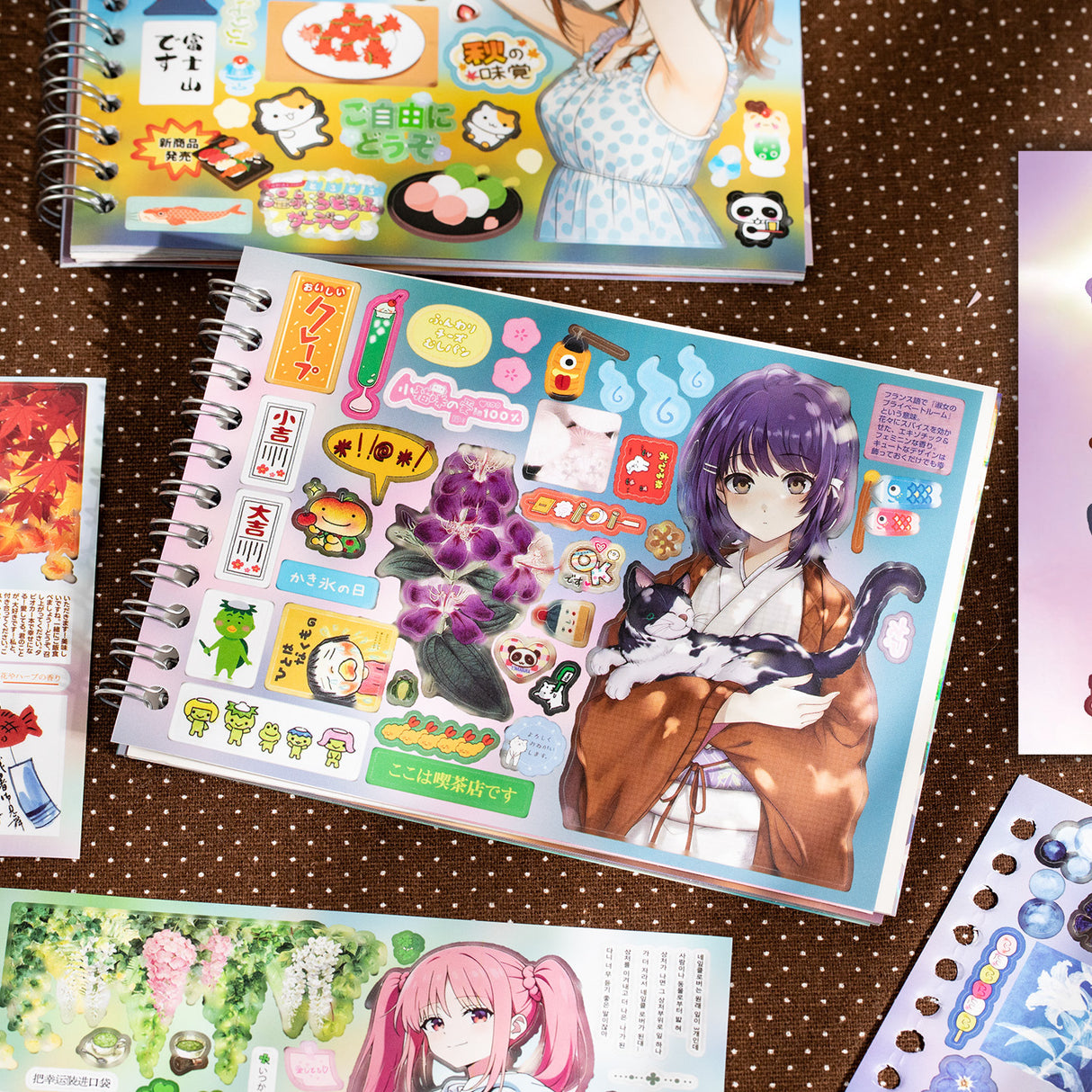 Kawaii Character Sticker Book