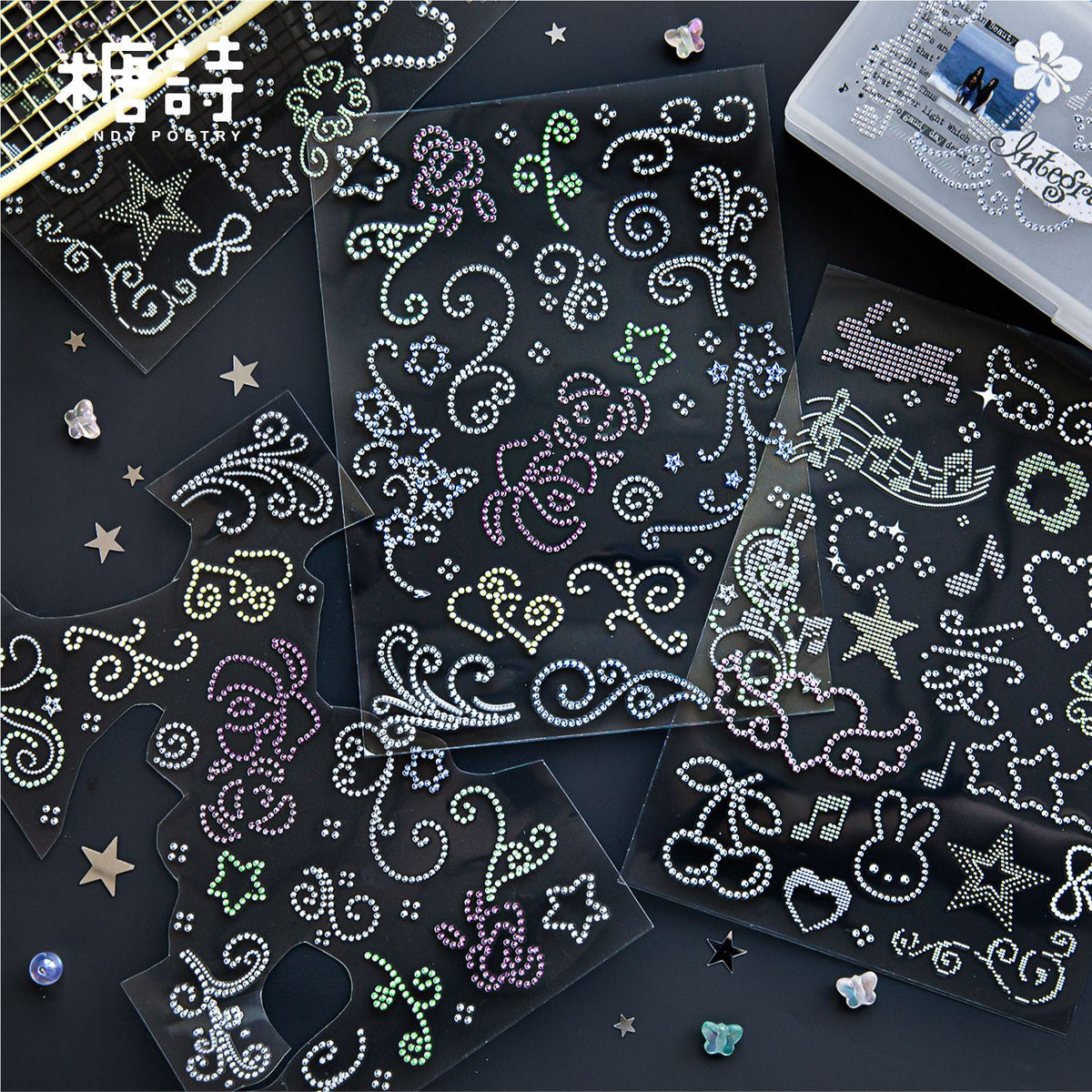 Shiny Collections 3D Transfer Sticker