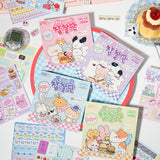 Kawaii Rainbow Square Sticker Book