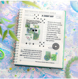 Reminiscences Portable Retro Sticker Book