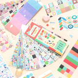 Color Palette Loose Leaf Sticker Book