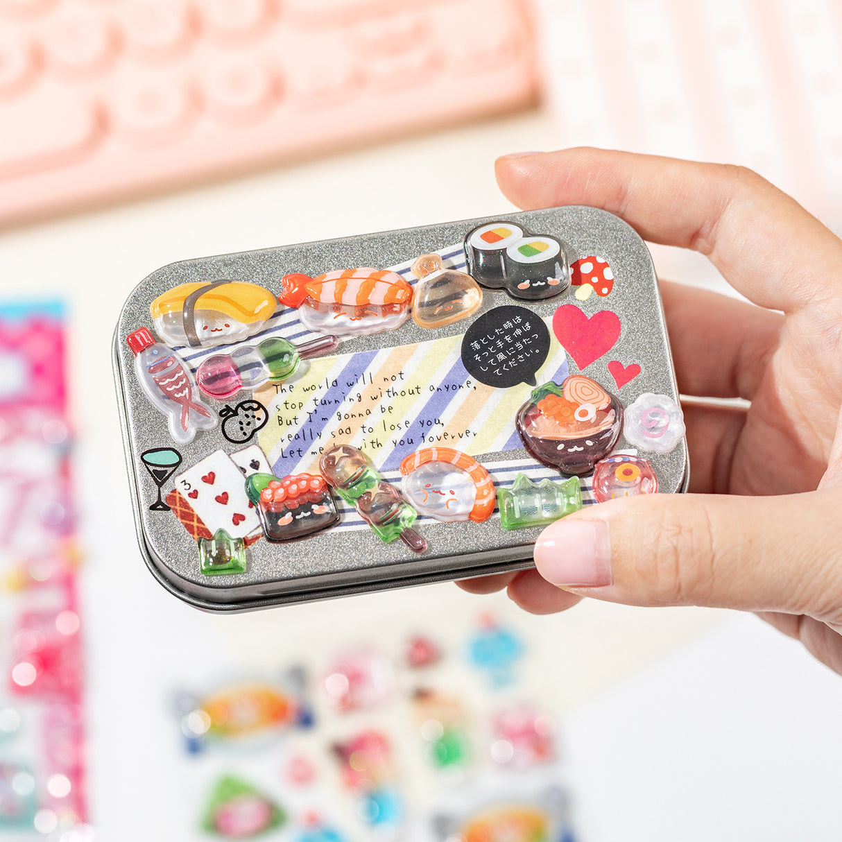 Fancy Dream 3D Sticker Sheet