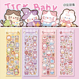 Lined Baby Sticker Sheet