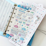 Canneles Puffy Sticker Sheet
