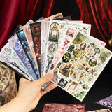 27 Pages Elegant Retro Sticker Book