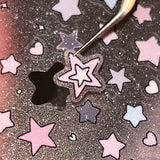 Glitter Star Sticker Tape