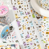 Kitty Frame Glitter Sticker Tape