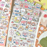 Pencil Spoon Food Contest Sticker Sheet
