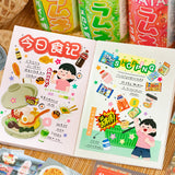 Today's Food Diary Sticker Book