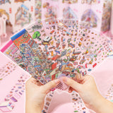 Miniature Rectangle Scene Sticker Book