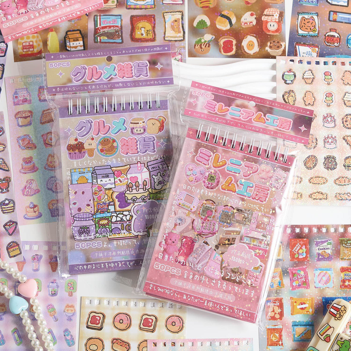 15000pcs Foodies Picked Sticker Book