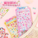 Candy Party 3D Sticker Sheet