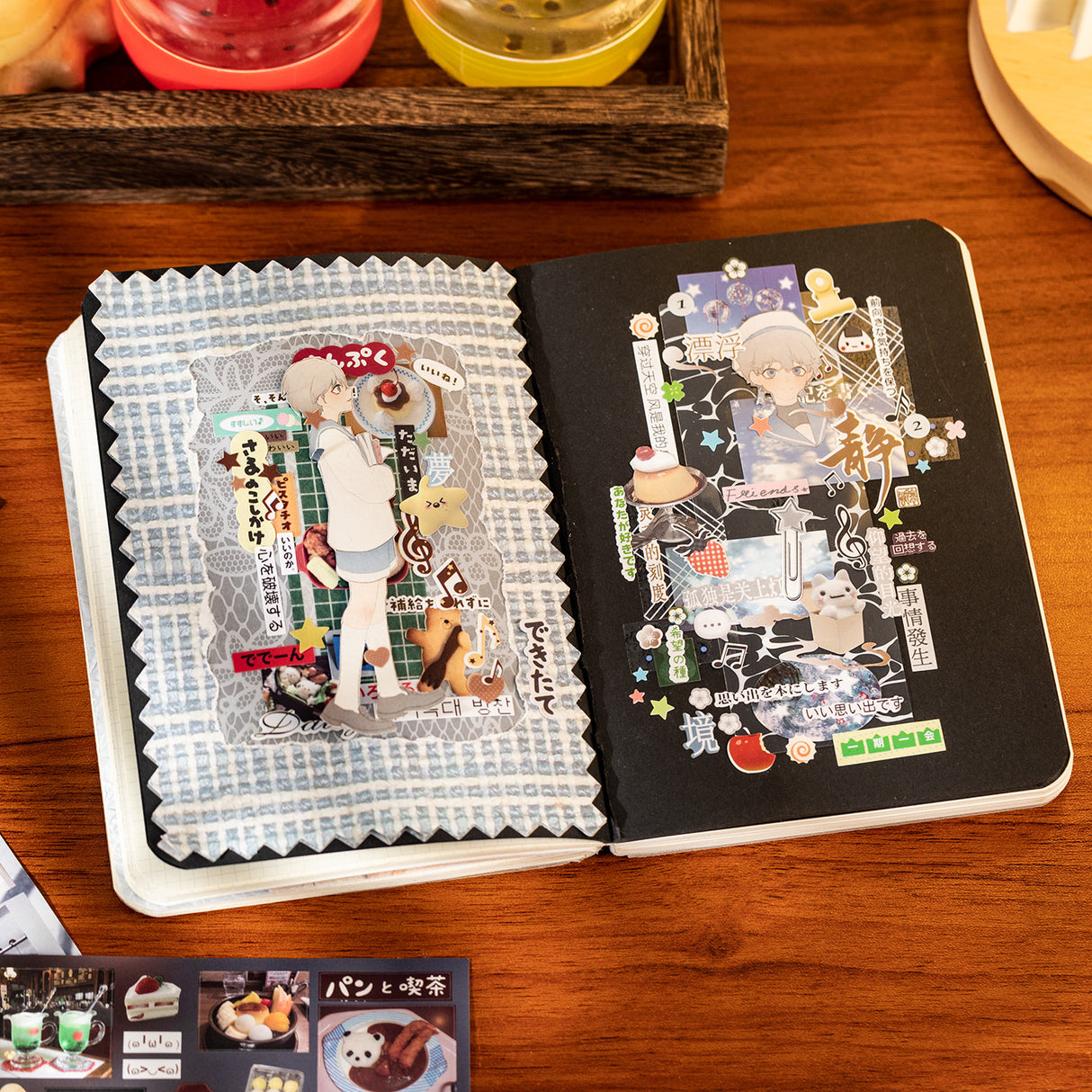 27 pages Multiple Stories Japanese Sticker Book