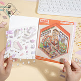 Happy Screenshot Scene Sticker Book