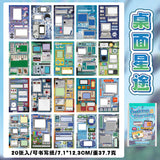 Millennium Retro Writable Sticker Book