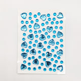 Heart Deco 3D Sticker Sheet Set