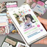 Aethetic Color Theme Sticker Book