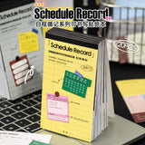 Schedule Loop Sticker Book