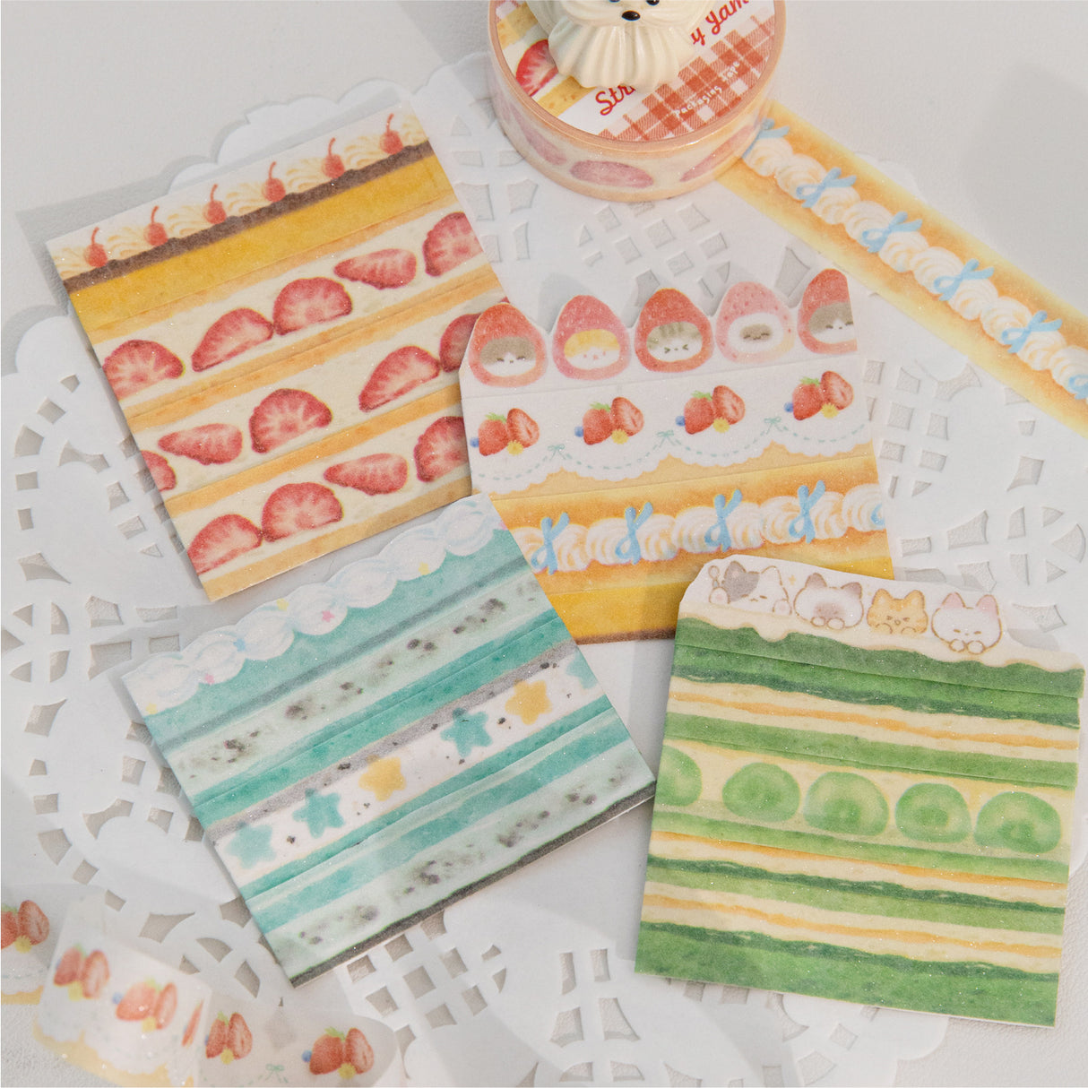 Cake Shop Glitter Sticker Tape