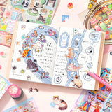 Cute Cat Theme Sticker Book
