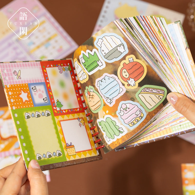 300pcs Creative Sticky Note Sticker Book