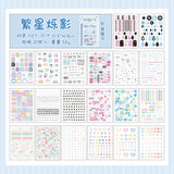 900pcs Colorful Time Sticker Book