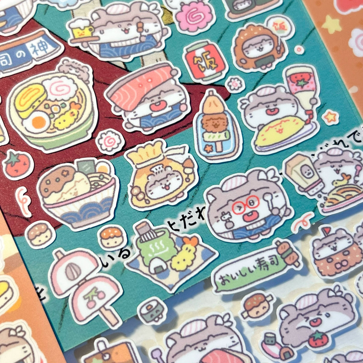 Pencil Spoon Food Contest Sticker Sheet